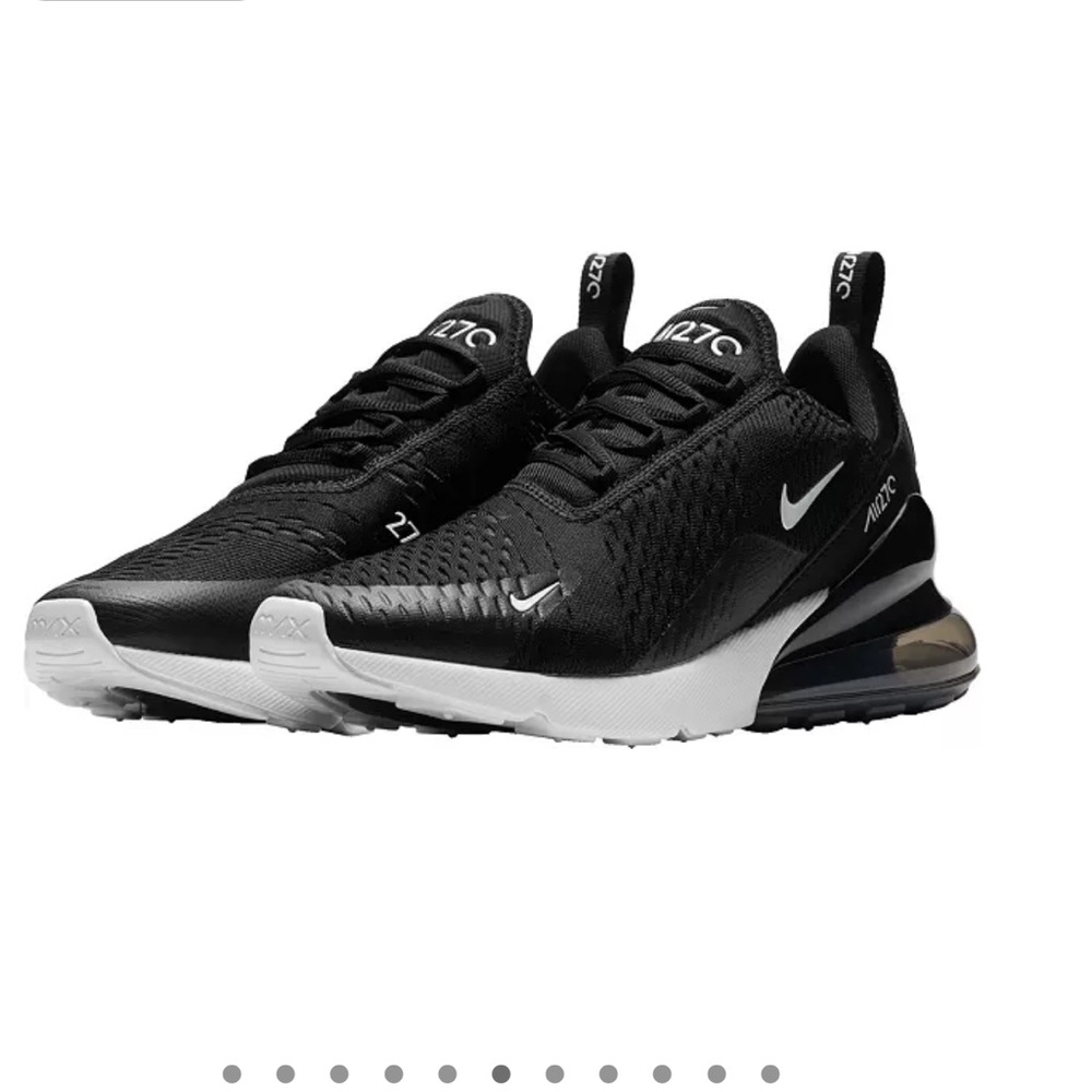 Nike Air Max 270 Black and White Sneakers